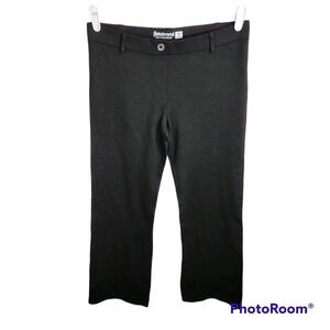 Betabrand Pull On Boot Cut Classic Dress Pant Yoga Pant Womens Medium Black